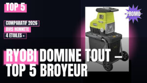 Broyeur végétaux électrique : top 5 des meilleurs modèles