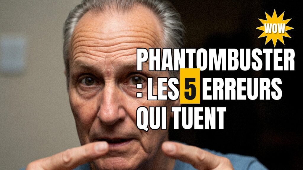 5 erreurs PhantomBuster à éviter absolument pour un usage optimal