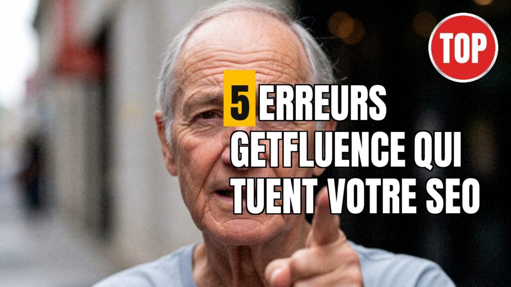Optimiser netlinking Getfluence : 5 erreurs SEO à éviter